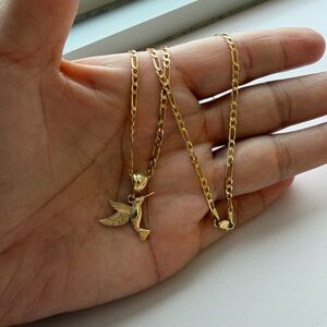 14k gold chain, 18 inches long